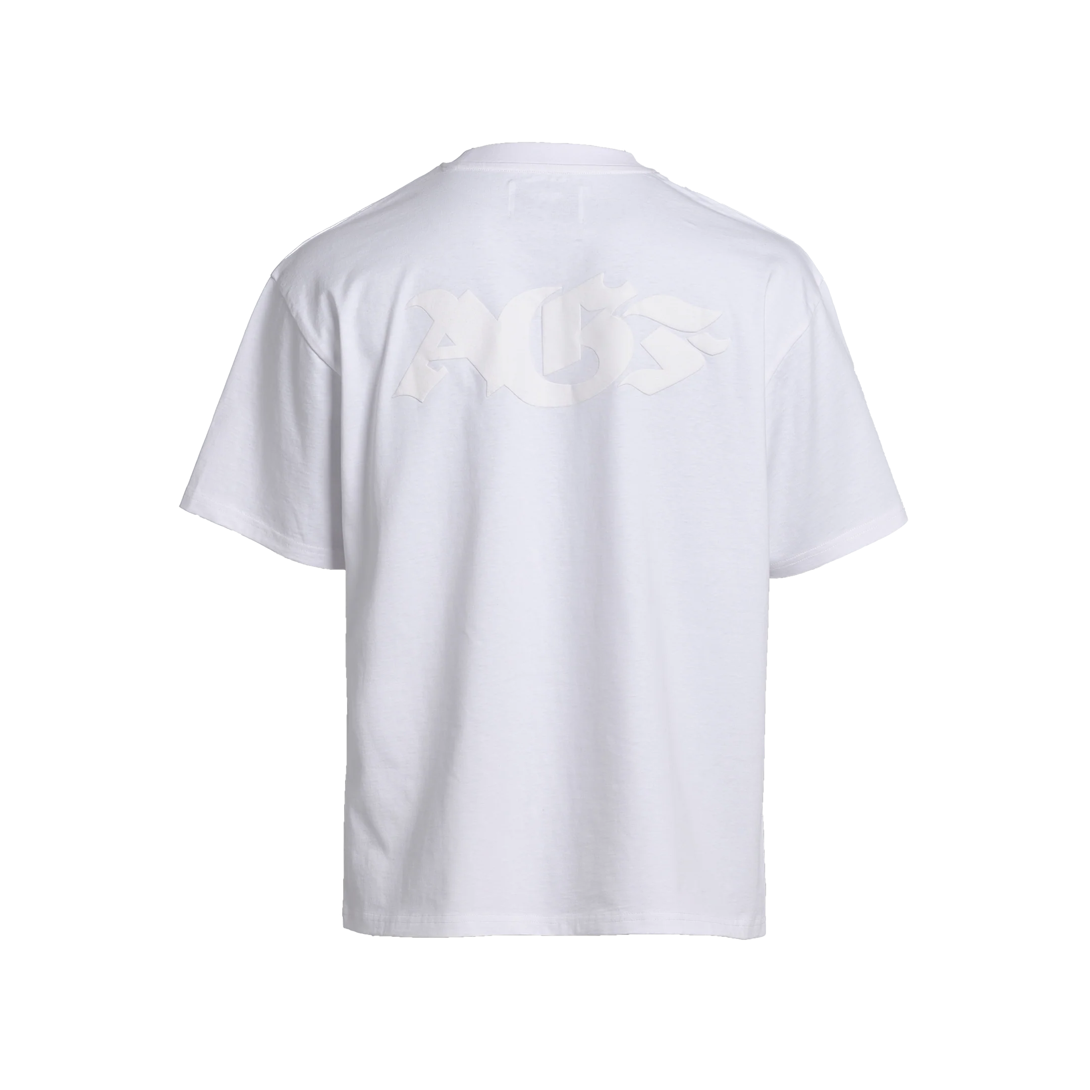 AGF Clean Gothic Oversize Fit Tee - White - Image 3