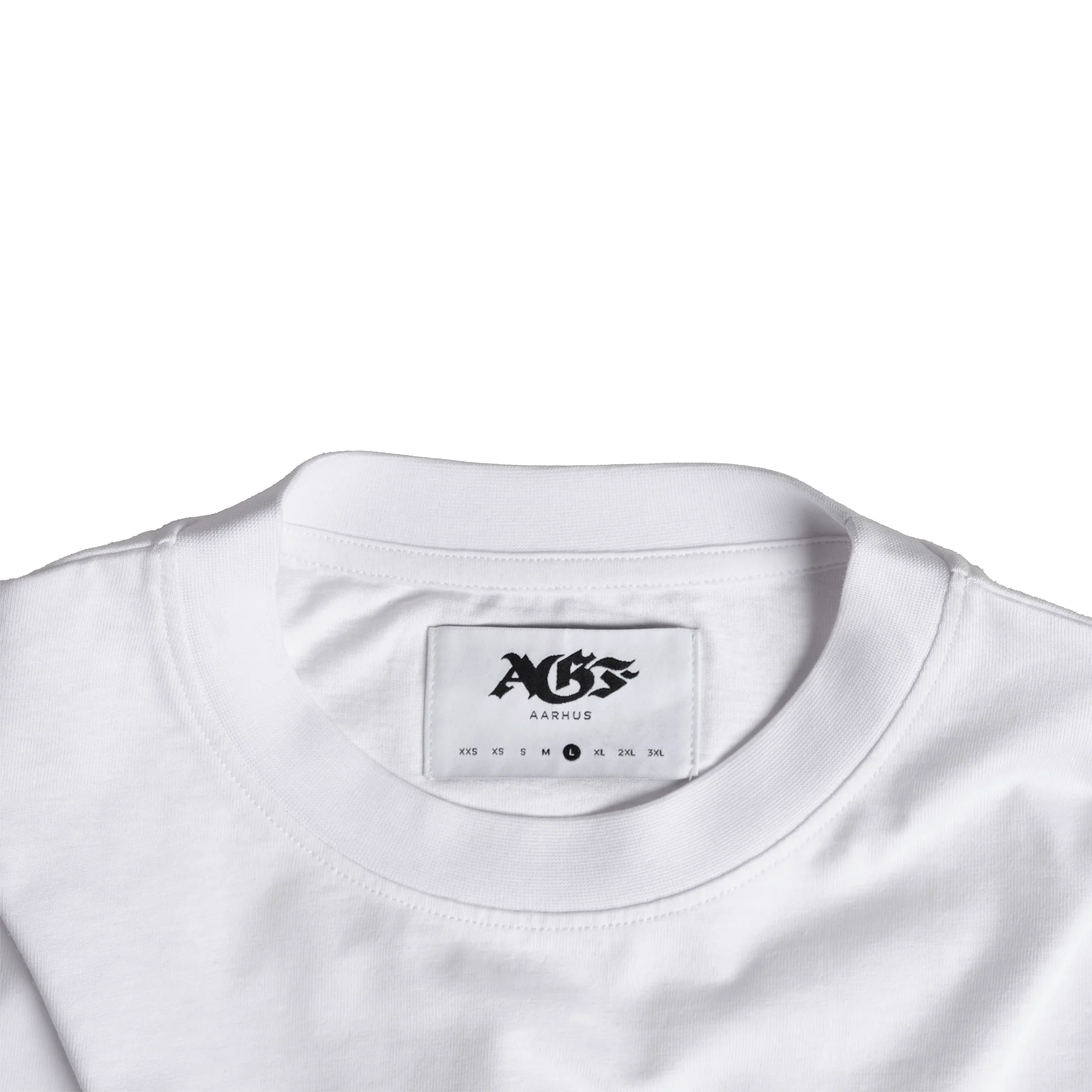 AGF Clean Gothic Oversize Fit Tee - White - Image 5