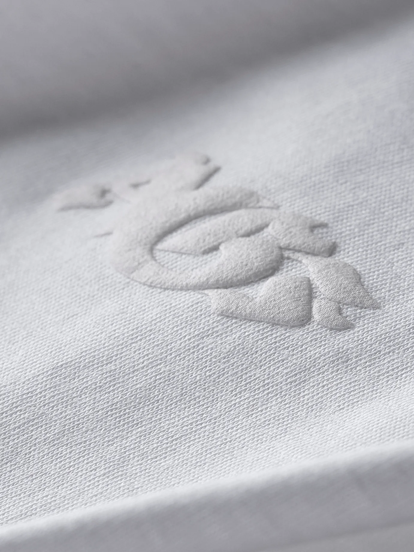 AGF Clean Gothic Oversize Fit Tee - White - Image 8