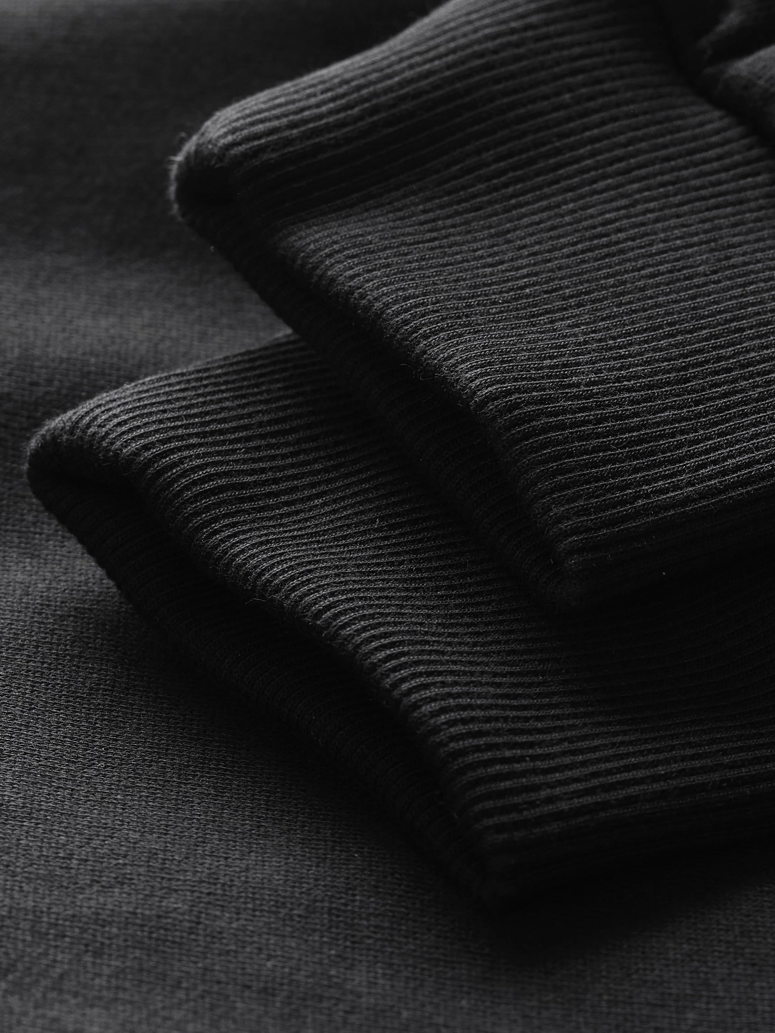 AGF Clean Gothic Oversize Fit Sweat Hoodie - Black - Image 4