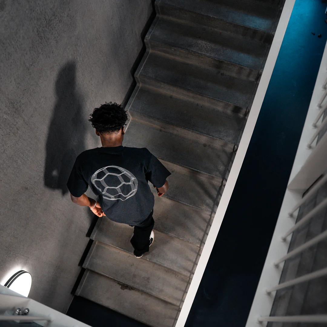 AGF Glowball Oversize Fit SS Tee - Black - Image 6