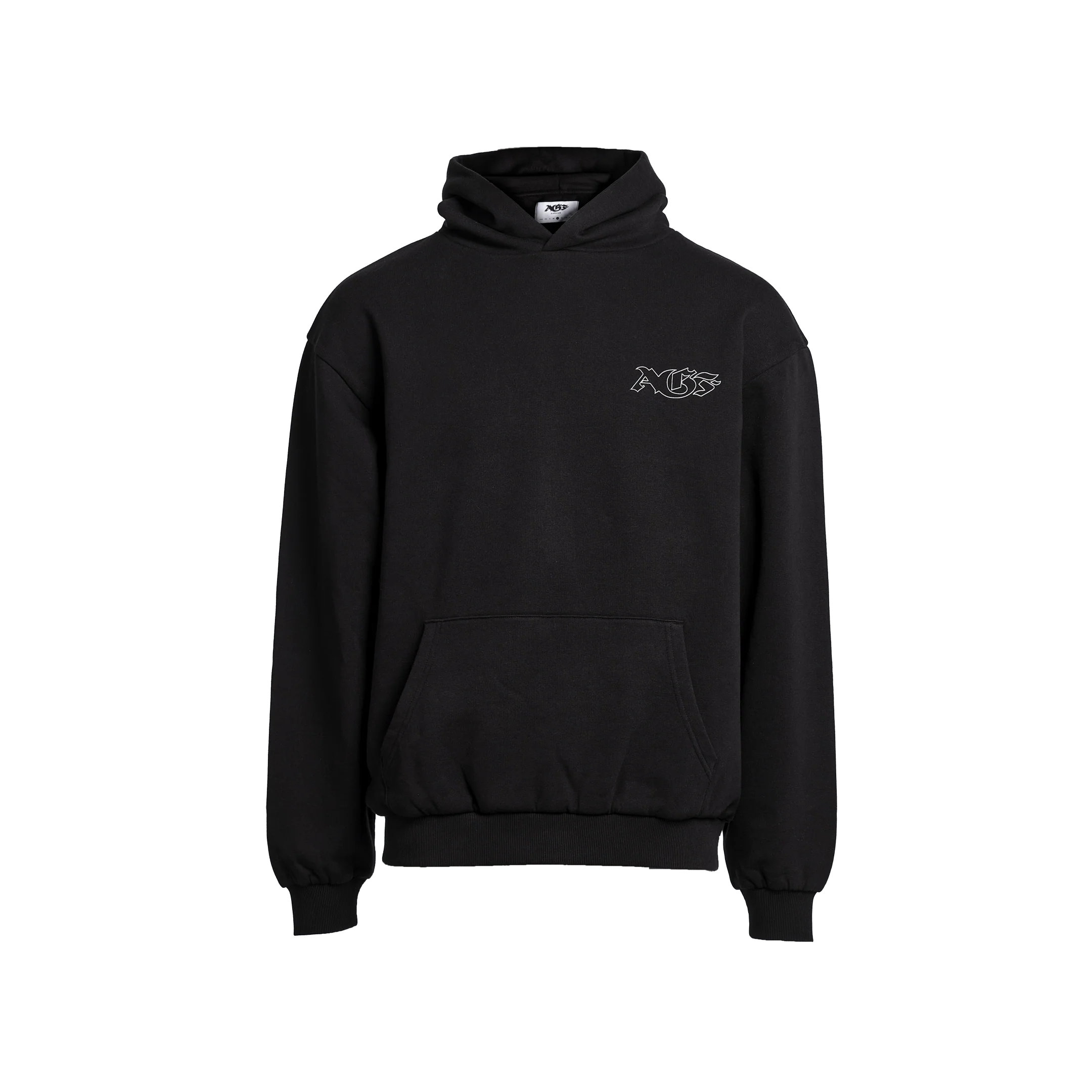 AGF Glowball Oversize Fit Sweat Hoodie - Black