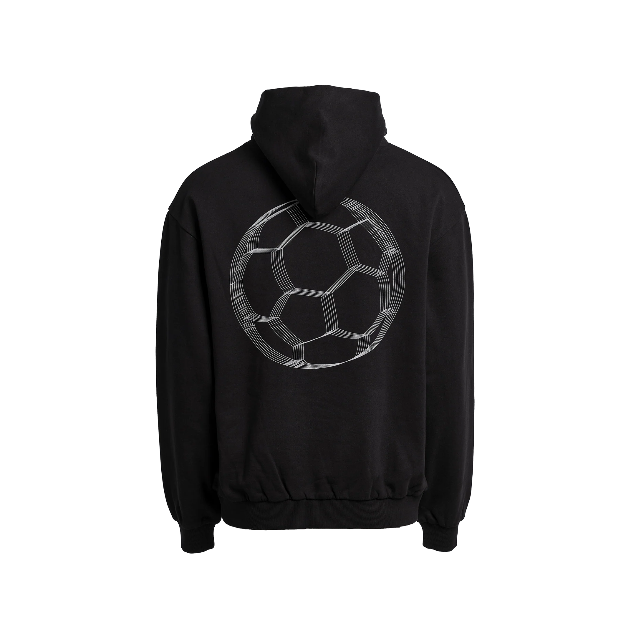 AGF Glowball Oversize Fit Sweat Hoodie - Black - Image 4