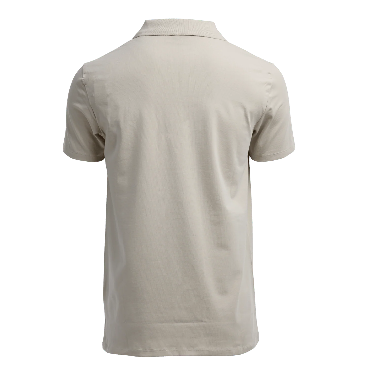 AGF Polo med broderet logo - Stone - Image 3