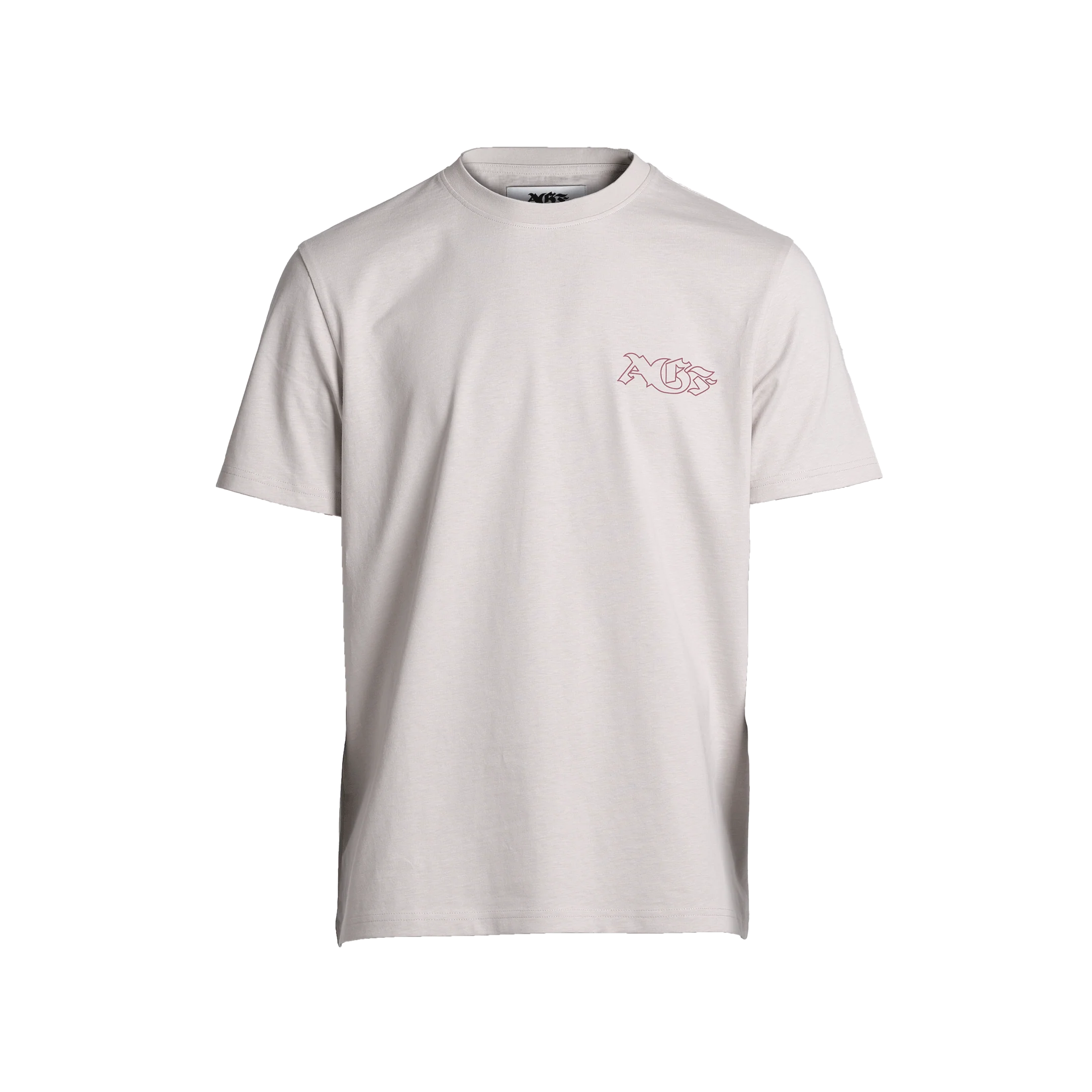 AGF x 1880 Blockstyle Regular Fit Tee - Moonbeam - Image 2