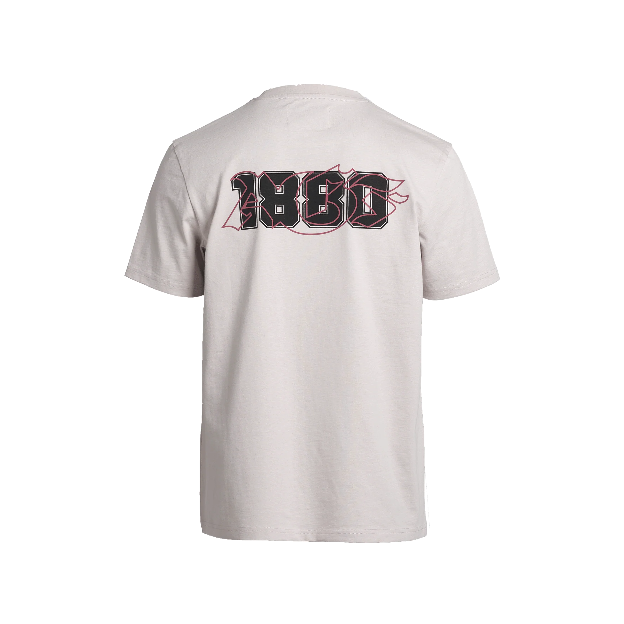 AGF x 1880 Blockstyle Regular Fit Tee - Moonbeam - Image 4