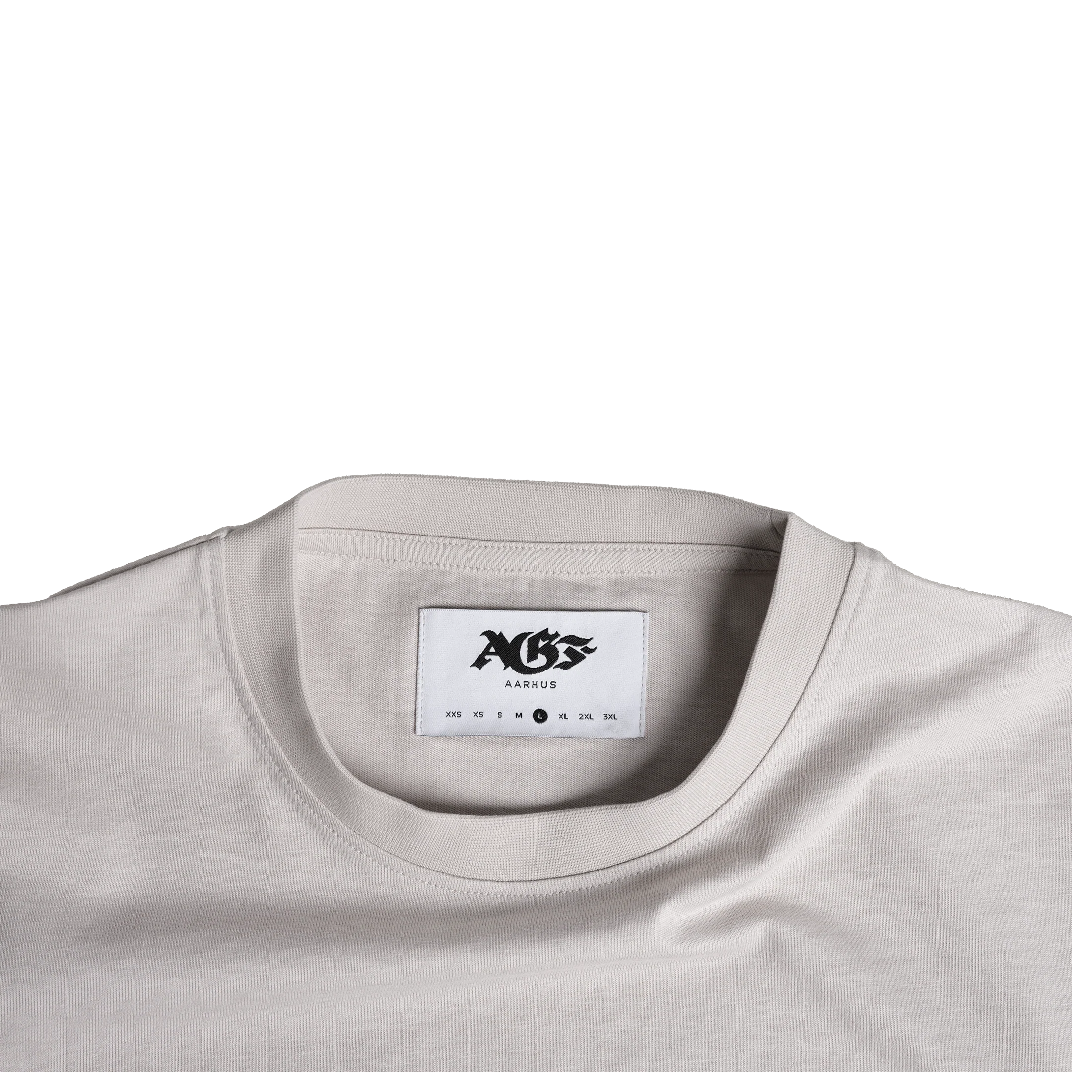 AGF x 1880 Blockstyle Regular Fit Tee - Moonbeam - Image 5