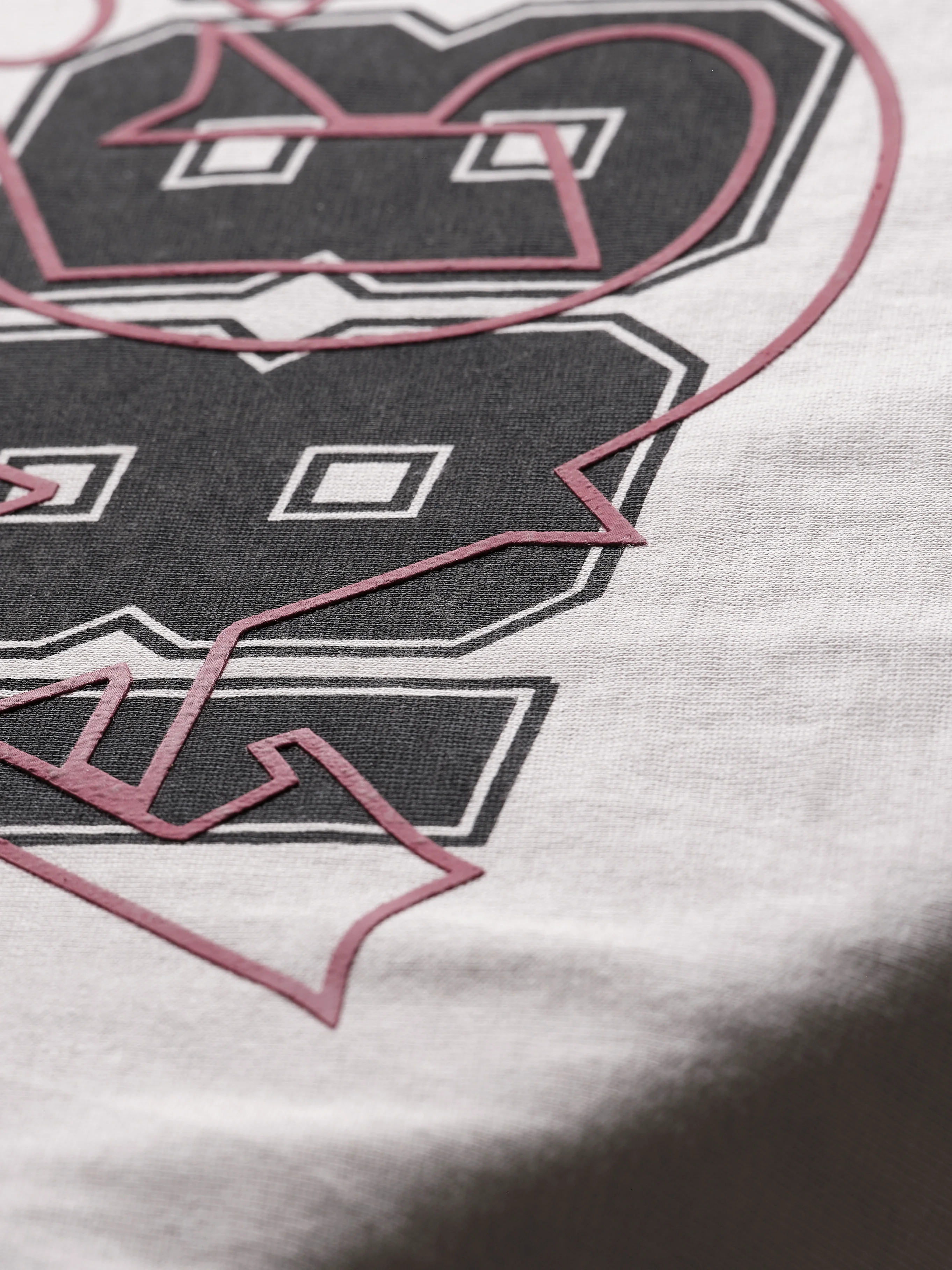 AGF x 1880 Blockstyle Regular Fit Tee - Moonbeam - Image 9
