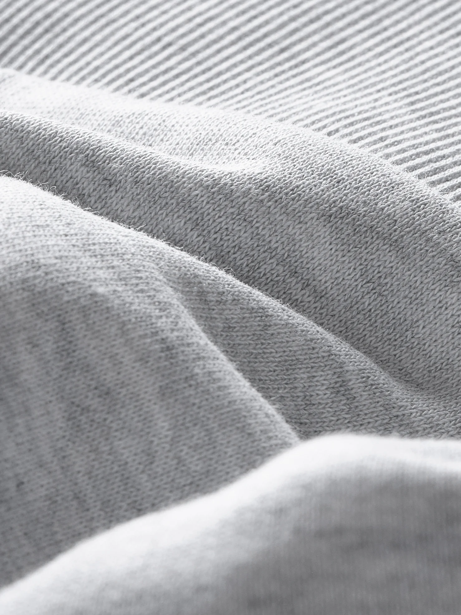 AGF x 1880 Blockstyle Regular Fit Sweat Hoodie - Cloud grey - Image 4