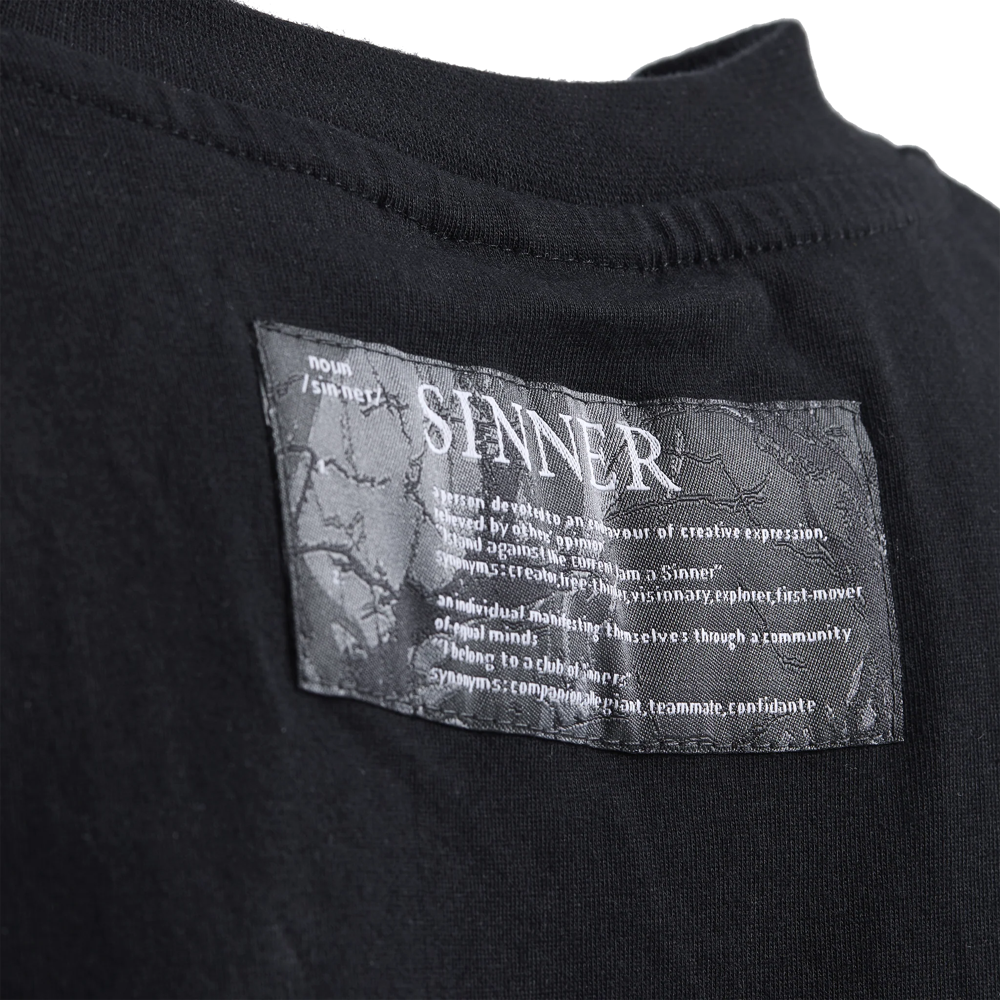 AGF x Sinners T-Shirt - Sort - Image 4