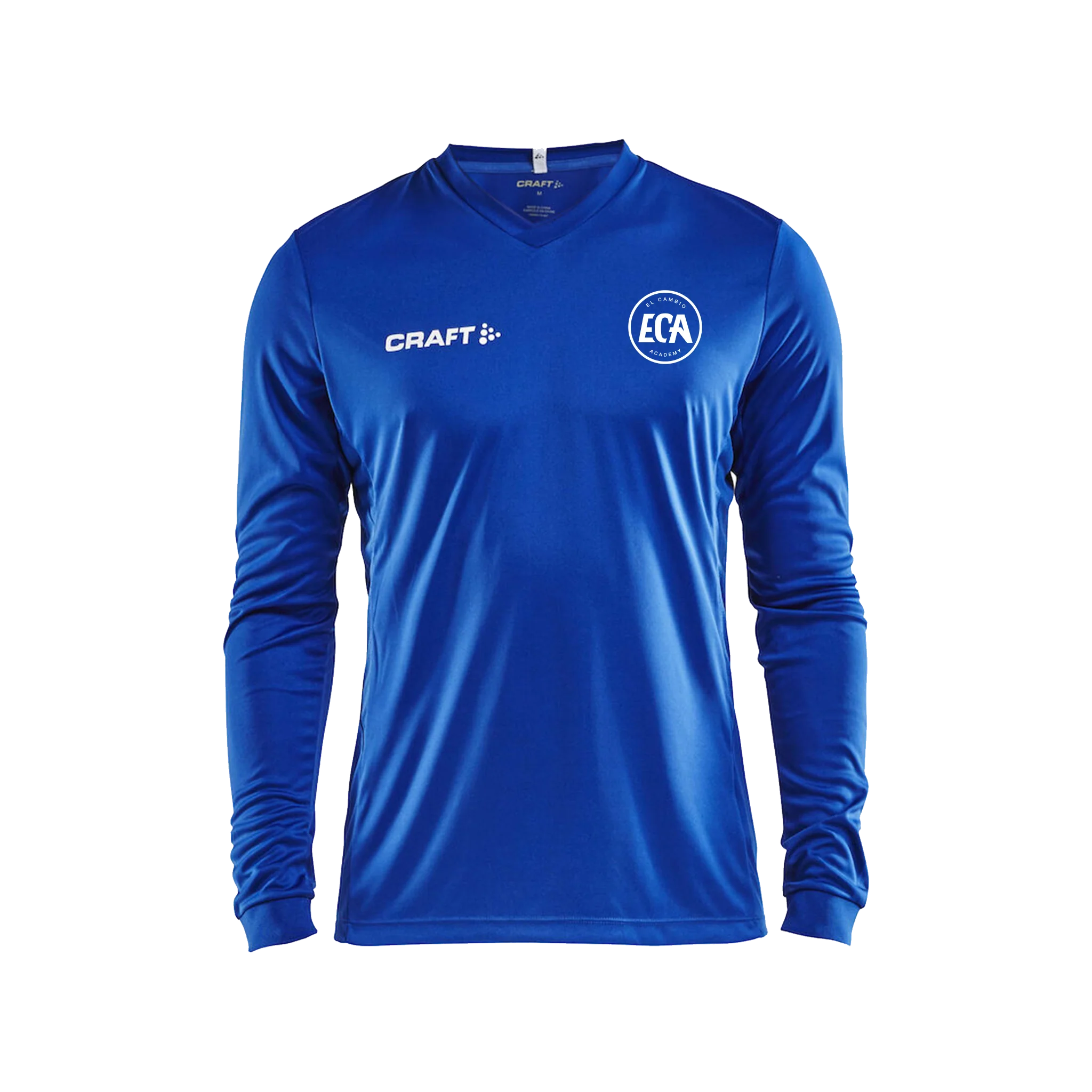 Craft Squad Go Jersey Solid Langærmet Club Cobolt, Barn (El Cambio)