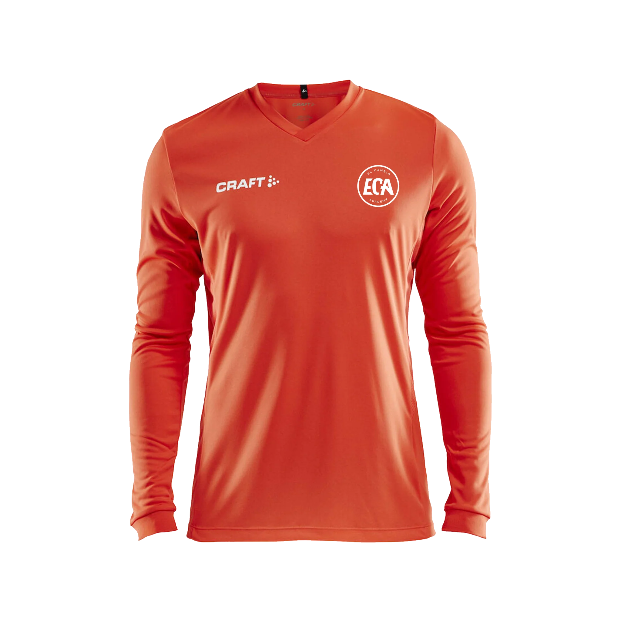 Craft Squad Go Jersey Solid Langærmet Orange, Barn (El Cambio)