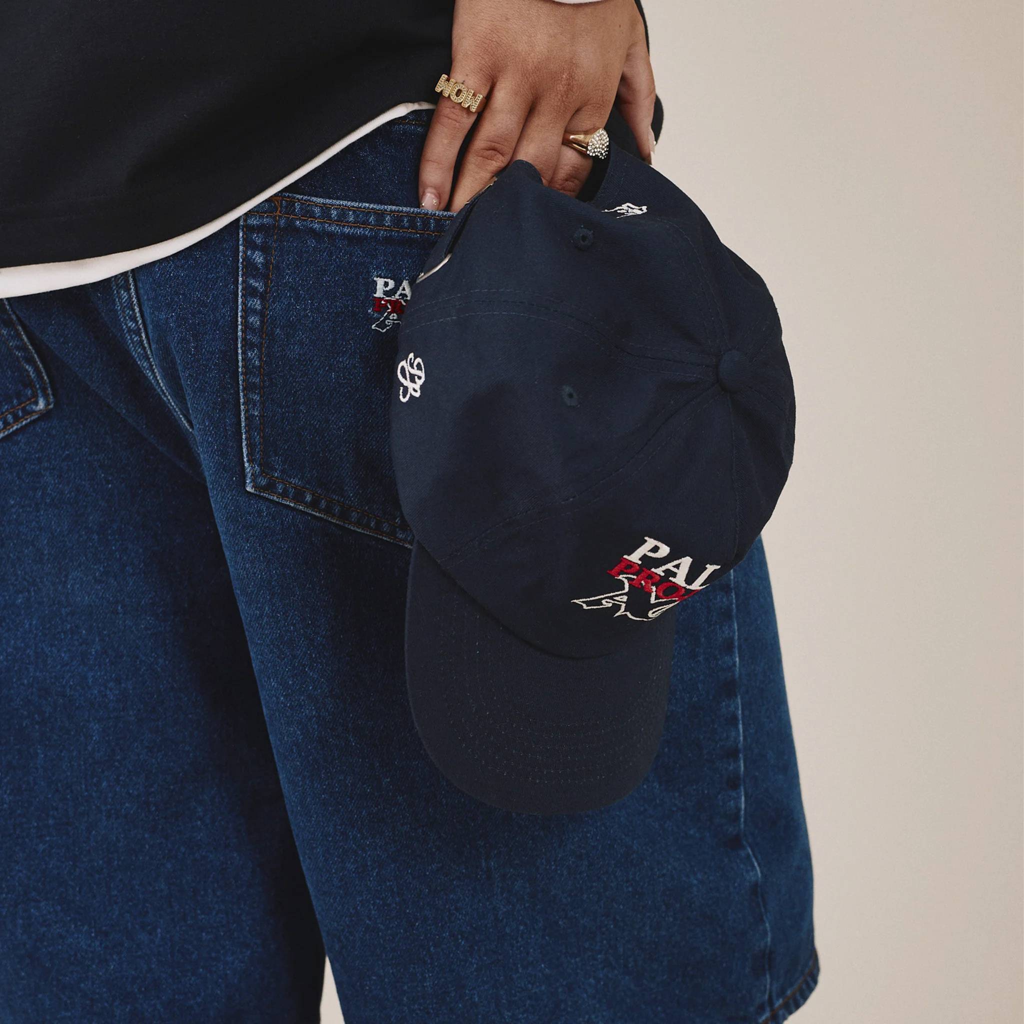 AGF x PALAIS Logo Cap - Navy - Image 7