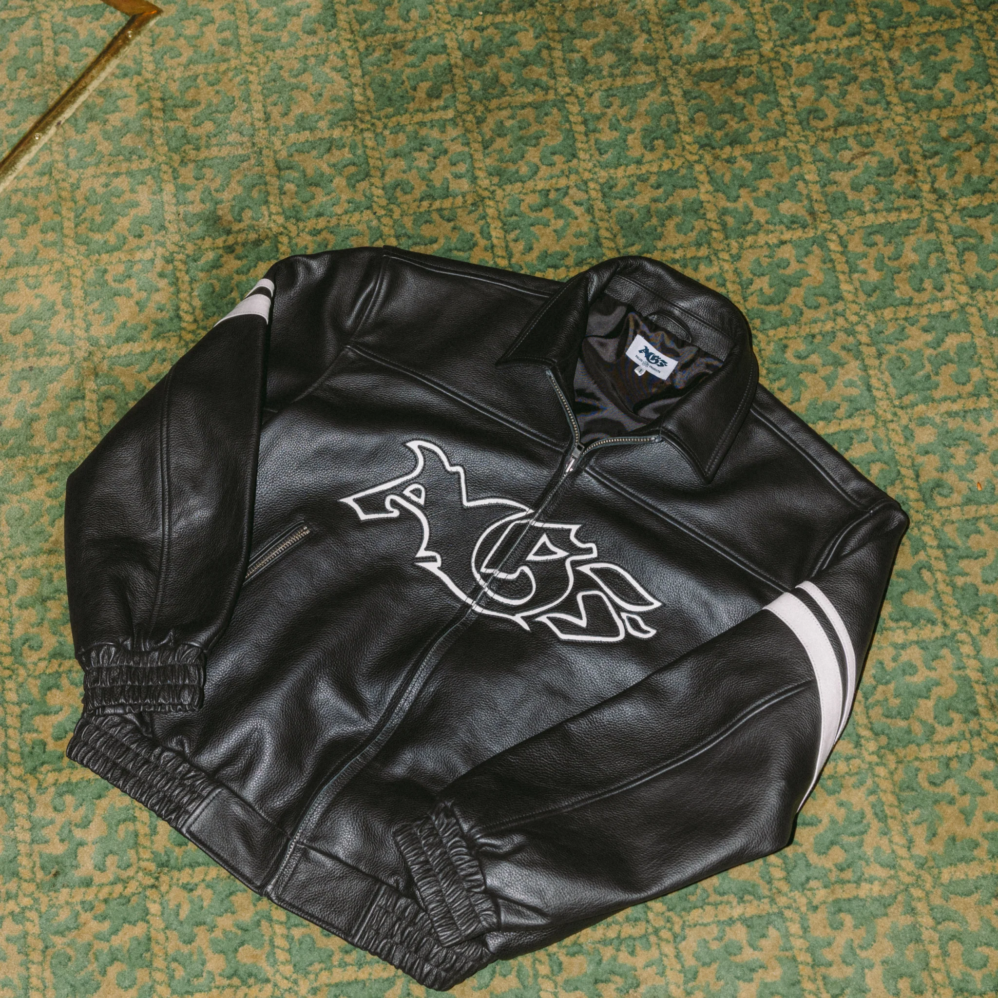 AGF x PALAIS Oversized Leather Jacket - Image 10