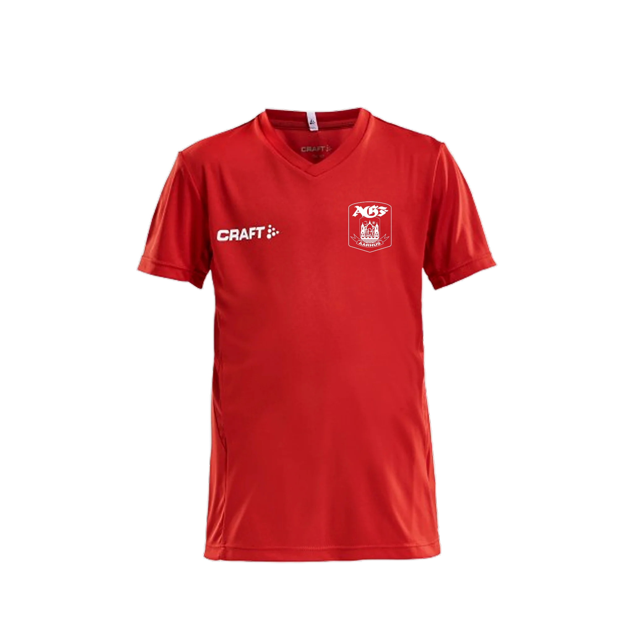 Squad Go Jersey Solid Til Børn - Bright Red